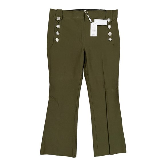 Derek Lam 10 Crosby Robertson Crop Flare Sailor Pants - Picture 6 of 7